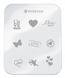 ess. Love Letters Stampy Set Plate